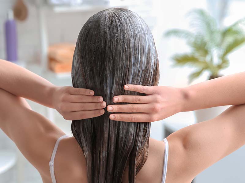 Condition Your Hair-summer hair care routine