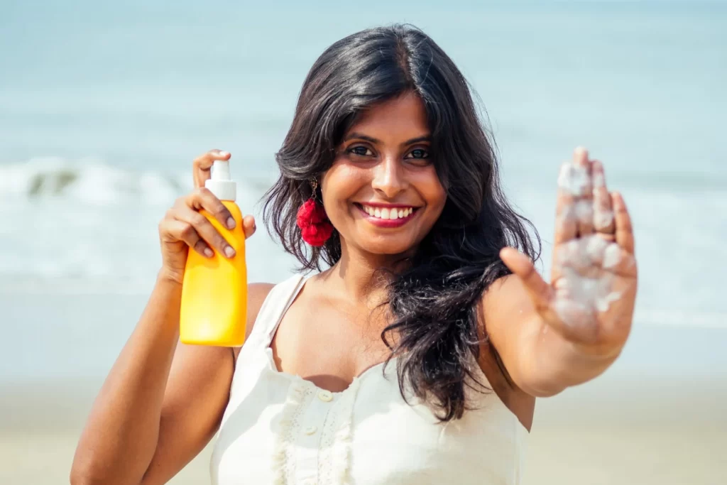 Sunscreen-monsoon skin care