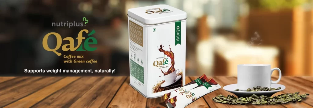 Nutriplus Qafé-Green Coffee Powder