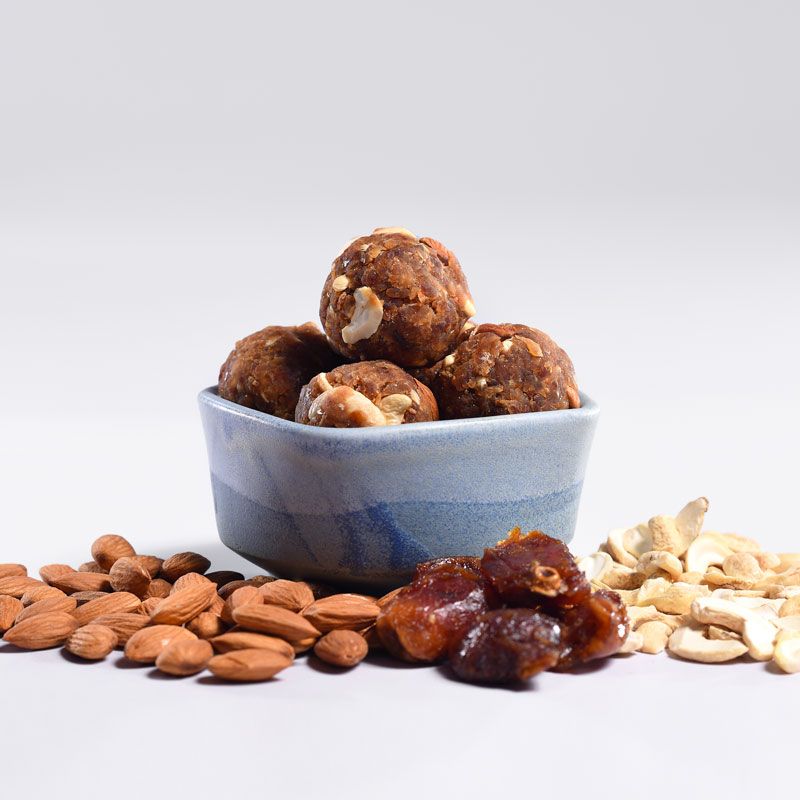 Date and Almond Energy Balls-dry fruit sweets